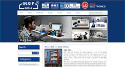 Desktop Screenshot of insifindia.com